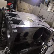 河南机械加工厂对外承接各种机械加工件矿山底座箱体来图定y