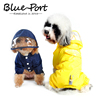 Blueport宠物四脚雨衣防水服装狗狗衣服中小型犬用安全防护大视野