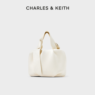 CHARLES&KEITH24春CK2-10271332柔软简约手提包云朵小方包女