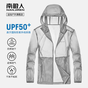 南极人防晒衣男款户外防紫外线夏季薄款外套透气防晒服女UPF50+