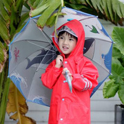 儿童雨衣雨鞋套装男孩女孩幼儿园小学生可爱动物套装防水透气