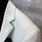 商务正装修身小西装外套男士潮流英伦风时尚结婚新郎白色西服套装