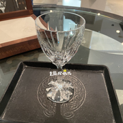 给你代 Chrome hearts 克罗心 十字架雕花高脚葡萄酒水晶杯