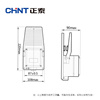 正泰脚踩开冲床车床机器脚踏开关，踏板yblt-3380v220(自复位)