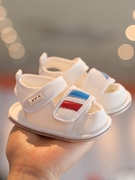 婴儿鞋夏季0-1岁男女宝宝，学步鞋软底防滑6-12个月婴幼儿不掉鞋透9