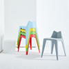 塑料加厚凳子家用成人时尚创意圆板凳简约现代经济型椅子浴室高登
