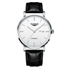 瑞士士手表精钢网带商务简约双日历全自动机械手表品牌男