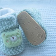 婴儿棉鞋0-1岁加绒加厚冬季新生，不掉鞋软底可爱保暖6宝宝雪地靴子