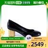 香港直邮salvatoreferragamolucca圆头高跟鞋01m686