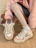 回力女鞋草莓帆布鞋子女春季设计厚底板鞋2023原创小众小白鞋