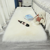 北欧长毛地毯床边毯毛毯地垫，加厚客厅茶几，毯卧室衣帽间仿羊毛地毯