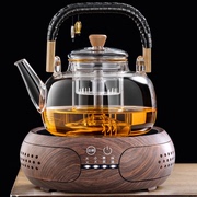 防爆煮茶壶电陶炉加热玻璃烧水古茶道用陶壶茶具全自动小型煮茶器