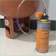 家用液化气充卡式气罐，长扁气罐充气阀煤气瓶户外炉头，充气管转换阀