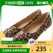 日本直邮libertydoll女士，时尚高跟鞋豹纹，高跟单鞋尖头女鞋
