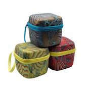 三玄珍园便携式茶具包旅行茶杯袋盖碗，包茶壶包硬壳茶具袋