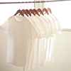 (买一送一)200g日系新疆纯棉，圆领短袖纯白色打底t恤男女宽松上衣