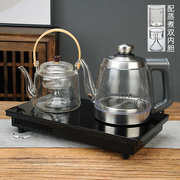 底部上水茶吧机无水柱自动上水电热，水壶电陶炉煮茶智w能前置横按