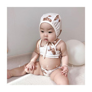 韩国同款儿童分体泳衣宝宝，比基尼小童女孩温泉，沙滩婴儿游泳衣度假