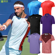 Nike耐克网球服男 阿尔卡拉斯24年澳网POLO衫网球裤短袖T恤DV2888