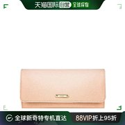 香港直邮Fendi芬迪女士淡粉色牛皮长款钱包钱夹8M0251F09F0NDK
