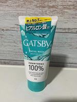 日本本土mandom漫丹曼丹，gatsby杰士派锁水滋润泡沫洗面奶130g