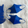 宝蓝纯色3d立体口罩，克莱因深蓝色一次性，两层薄款独立包装高级颜值