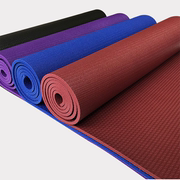 传奇黑垫瑜伽垫高密度PVC防滑耐磨瑜珈垫家用健身地垫耐用加厚