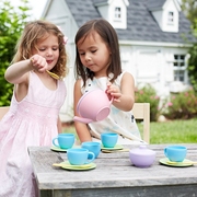 greentoys美国牛奶罐制造环保茶具下午茶晚餐餐具组合儿童过家家