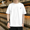 乔丹短袖t恤男士夏季速干衣，白色体恤冰丝运动半袖