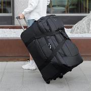 特大牛津布拉杆包托运旅行箱，男女通用搬家旅行包，可收纳折叠行李包