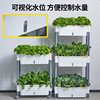 阳台双层立体蔬菜种植箱种菜专用箱组合种植盆自吸水塑料花盆架子