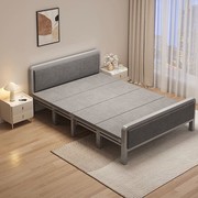折叠床单人家用简易床，加床1.2米午休小床成人办公室陪护硬板铁床