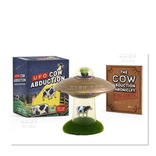  迷你文创套装 UFO绑架了牛 照亮你的牛(用光和声音) UFO Cow Abduction(RP Minis) 进口原版文创书籍 玩具摆件 节日礼物