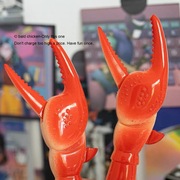 趣味龙虾爪子圆珠笔可爱创意韩国个性霸王龙螃蟹夹子钳子笔文具