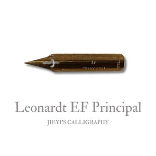 英国 英文书法笔尖圆体蘸水笔点尖Leonardt EF PrincipalLPEF