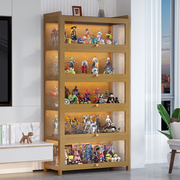 透明手办柜子展示柜亚克力，多层置物架乐高积木模型，收纳柜玩具储物
