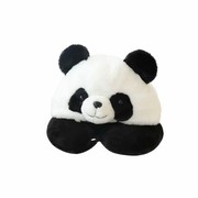 可爱卡通熊猫u型枕连帽靠枕车载睡觉P神器脖子护颈枕枕头