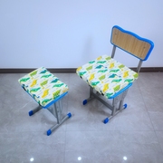 学生坐垫教室长方形凳子久坐不累高密度海绵专用屁股增高椅垫搭扣