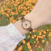 手表女学生小众轻奢复古英伦，风女款简约气质，创意礼物防水皮带腕表