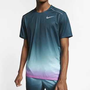 Nike/耐克DRI-FIT男子运动健身速干透气短袖T恤 AQ4930-496 AC