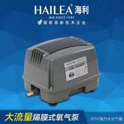 海利hap-100大气量静音，强力氧气泵增氧泵鱼缸增氧养鱼水族加氧泵