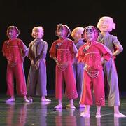 定制舞蹈服舞台表演服儿童古典演出服中国民族风喜庆群舞套装