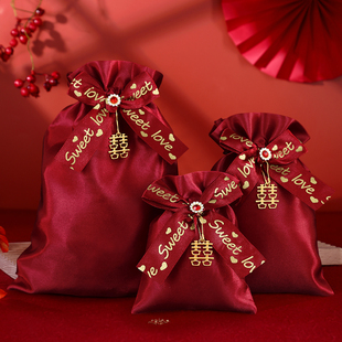 喜糖袋糖盒结婚礼物专用伴手礼盒盒子糖果礼袋喜袋袋子包装袋