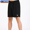 victor胜利羽毛球运动短裤，男女训练系列针织运动短裤r-30201