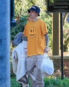 DREW HOUSE笑脸t恤圆领短袖比伯Justin Bieber美式潮牌高街同款体