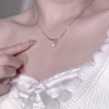 「珍珠码头」气质天然珍珠项链，女925纯银轻奢小众锁骨链颈链吊坠