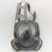 喷漆专用防毒面具玻璃面罩可清洗防毒化工气体甲醛异味防毒全面罩