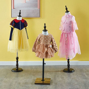 儿童模特道具半身小孩小童服装展示架童装店橱窗带头模特架子
