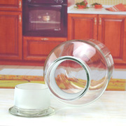 高硼硅玻璃油壶大号储油瓶家用装油罐厨房L花生油茶油菜油食用油