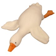 可爱大白鹅玩偶抱枕公仔超大床上睡觉毛绒玩具布节日礼物鹅